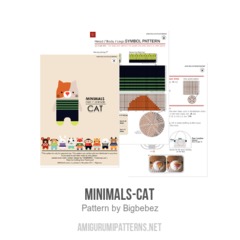 Minimals-Cat amigurumi pattern by Bigbebez