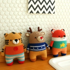 Minimals - Deer amigurumi pattern by Bigbebez