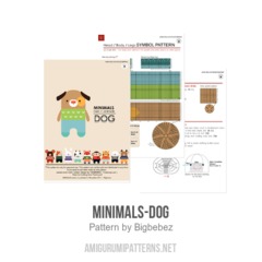 Minimals-Dog amigurumi pattern by Bigbebez