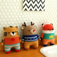 Minimals-Fox amigurumi pattern by Bigbebez