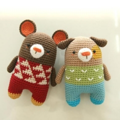 Minimals-Mouse amigurumi by Bigbebez