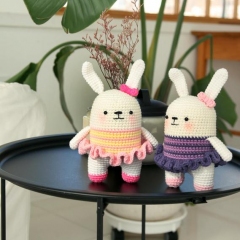 Minimals-Rabbit amigurumi by Bigbebez