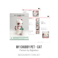 My chubby pet - Cat amigurumi pattern by Bigbebez