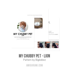 My chubby pet - Lion amigurumi pattern by Bigbebez