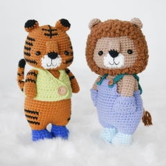 My chubby pet - Tiger amigurumi pattern by Bigbebez