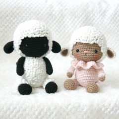 Sheep in pajamas amigurumi pattern by Bigbebez