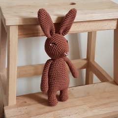 Basile the blissful bunny amigurumi by La Fabrique des Songes