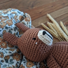 Bernie the chubby bear amigurumi pattern by La Fabrique des Songes