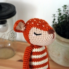 Finn the fawn amigurumi pattern by La Fabrique des Songes