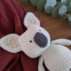 Kirua the chubby koala amigurumi pattern by La Fabrique des Songes