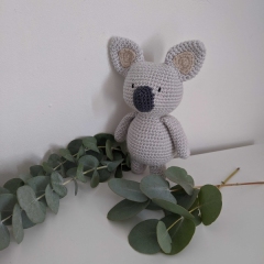 Kirua the chubby koala amigurumi by La Fabrique des Songes