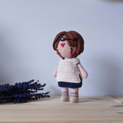 Wolf Princess amigurumi pattern by La Fabrique des Songes