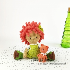 Best friend little Sue amigurumi pattern by TANATIcrochet