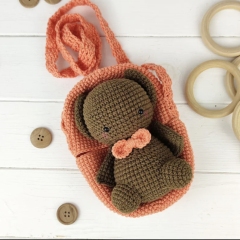 Hatching Bag & Bat amigurumi by TANATIcrochet