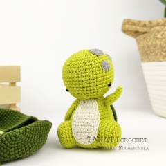 Hatching bag & Turtle amigurumi pattern by TANATIcrochet