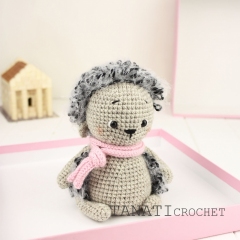 Little HEDGEHOG amigurumi pattern by TANATIcrochet