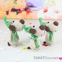 Little doggy amigurumi by TANATIcrochet