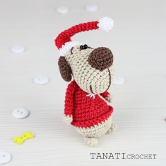 Little doggy amigurumi pattern by TANATIcrochet