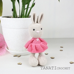 Mini Bunny amigurumi pattern by TANATIcrochet