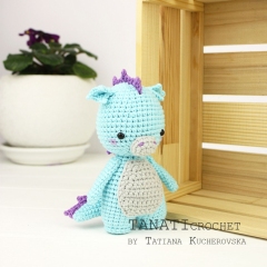 Mini Dragon amigurumi by TANATIcrochet