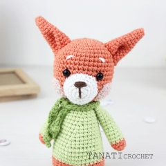 Mini Squirrel amigurumi pattern by TANATIcrochet