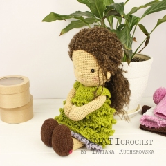 Waldorf doll clothes set 1 amigurumi pattern by TANATIcrochet