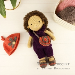 Waldorf doll set of clothes 2 amigurumi pattern by TANATIcrochet