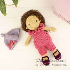 Waldorf doll set of clothes 2 amigurumi pattern by TANATIcrochet