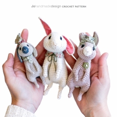 The bunny Brandy amigurumi pattern by Jo handmade design