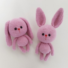 Bunny rabbit amigurumi pattern by KnittedStoryBears