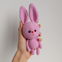 Bunny rabbit amigurumi by KnittedStoryBears