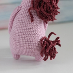 Herbert the Unicorn amigurumi pattern by KnittedStoryBears