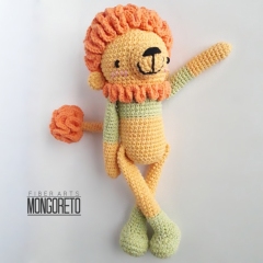 Edgar, the Lion amigurumi pattern by Mongoreto