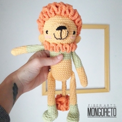 Edgar, the Lion amigurumi by Mongoreto