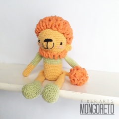 Edgar, the Lion amigurumi pattern by Mongoreto