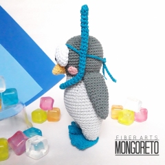 Ernesto Penguin amigurumi by Mongoreto