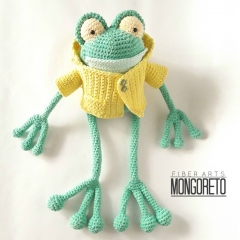 Ulisses, the Frog amigurumi pattern by Mongoreto