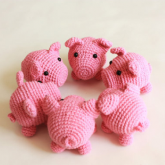 Little Piglet amigurumi by Happyamigurumi