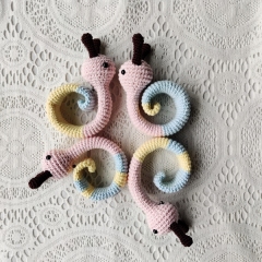 Tiny Amigurumi Snail amigurumi by Happyamigurumi