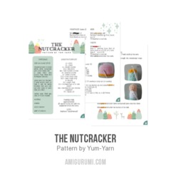 The Nutcracker amigurumi pattern by Yum Yarn