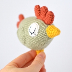 Agatha the Hen amigurumi pattern by Elisas Crochet