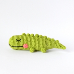 Alligator amigurumi pattern by Elisas Crochet