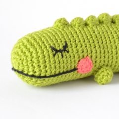 Alligator amigurumi pattern by Elisas Crochet