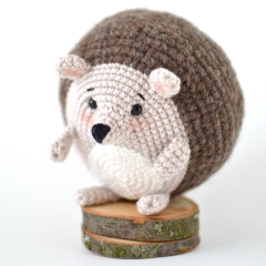 Archie the Hedgehog amigurumi by Elisas Crochet