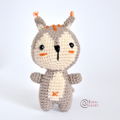 Baby Squirrel amigurumi by Elisas Crochet
