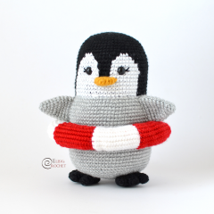 Benji the Penguin amigurumi pattern by Elisas Crochet