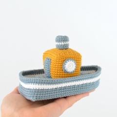 Boat amigurumi by Elisas Crochet