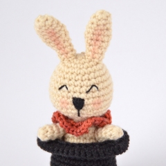Bunny in a Hat amigurumi pattern by Elisas Crochet