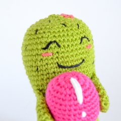 Cactus with Balloon amigurumi by Elisas Crochet