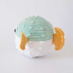 Carrie the Blowfish amigurumi by Elisas Crochet
